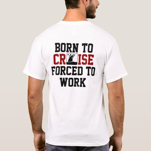 巡航の"巡航はさみ金"のユーモアのおもしろいな航行 Tシャツ (裏面)