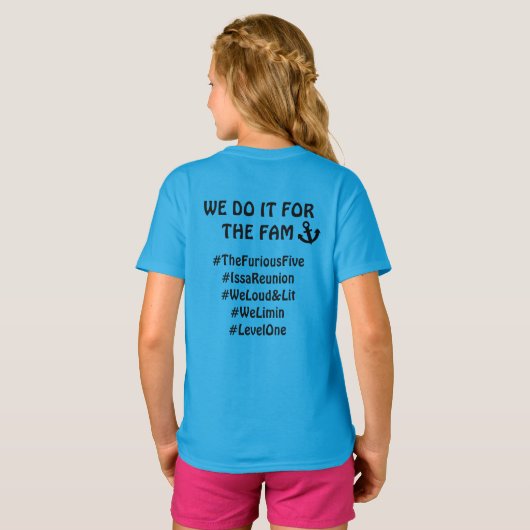 巡航のTシャツ Tシャツ (裏面フル)