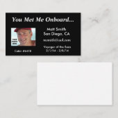 巡航カード コーリングカード (正面/裏面)