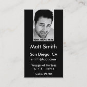 巡航カード 名刺 (正面)