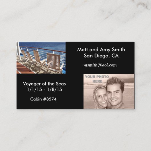 巡航カード 名刺 (正面)