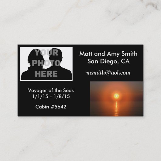 巡航カード 名刺 (正面)