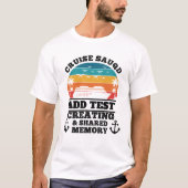 巡航パーソナライズされた隊 Tシャツ (正面)