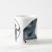 巡航ミサイルは実質のためです コーヒーマグカップ (中央)