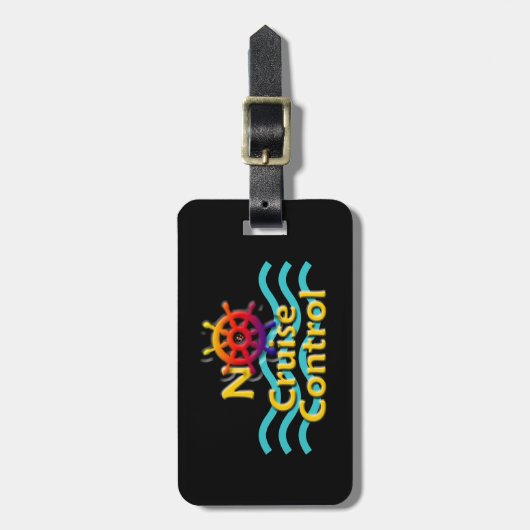 巡航制御の巡航恋人の荷物のラベル無し ラゲッジタグ (正面縦)