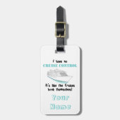 巡航制御の荷物のラベル ラゲッジタグ (正面縦)