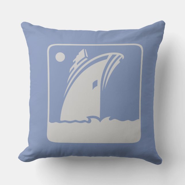 巡航船 アウトドアクッション (正面)