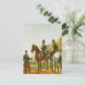 巡視における警察官 ポストカード (スタンド正面)