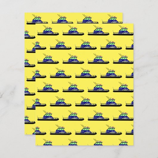 巡視艇 (正面/裏面)