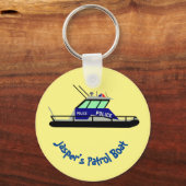 巡視艇 キーホルダー (正面)