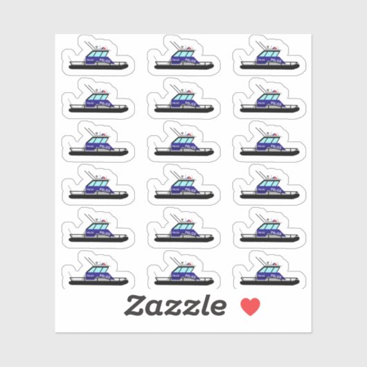 巡視艇 シール (シート)