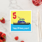 巡視艇 スタンダードカクテルナプキン (インサイチュ)