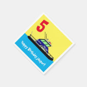 巡視艇 スタンダードカクテルナプキン (角)