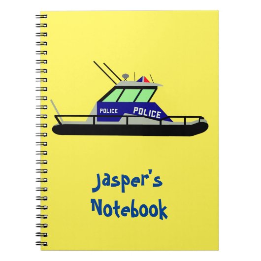 巡視艇 ノートブック (正面)