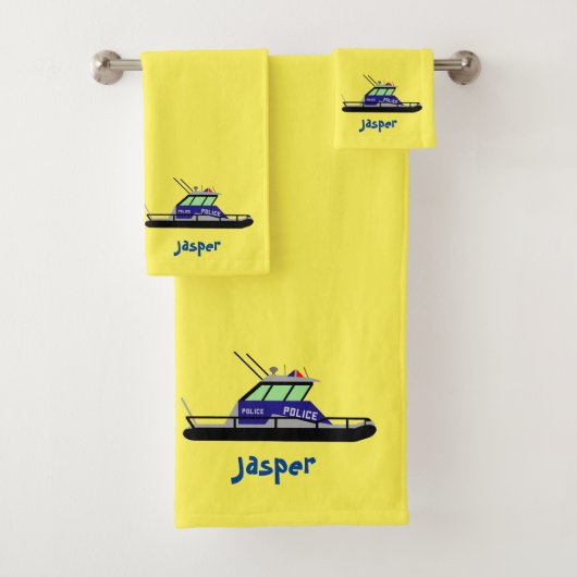 巡視艇 バスタオルセット (インサイチュ)