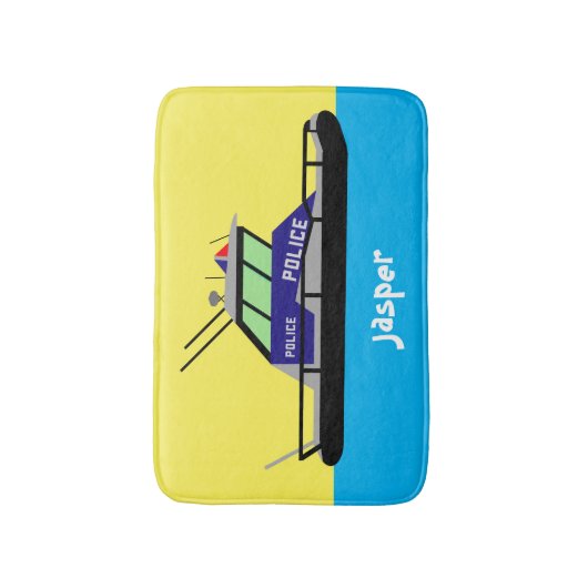 巡視艇 バスマット (正面縦)