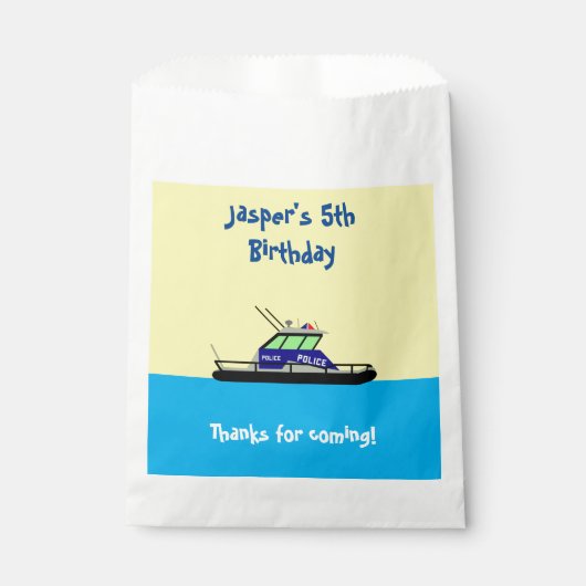 巡視艇 フェイバーバッグ (正面)