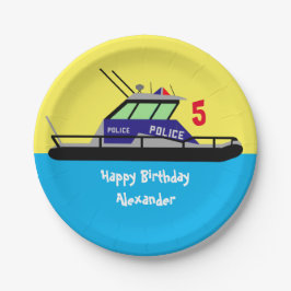 巡視艇 ペーパープレート