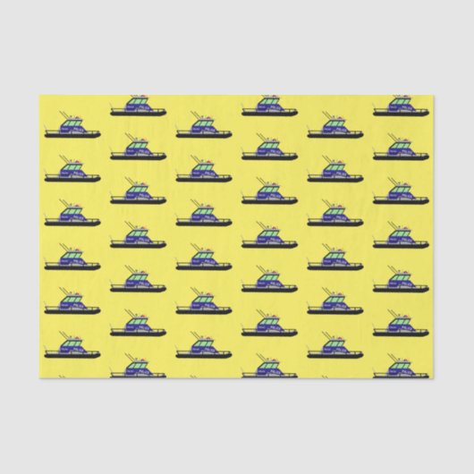 巡視艇 薄葉紙 (正面)