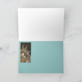 巣に多くの鳥がいる母の日のカード カード (内部)