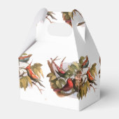 巣のウッドランド小妖精や小人:アンティークバードスプライトフェアリー フェイバーボックス (裏面サイド)