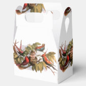 巣のウッドランド小妖精や小人:アンティークバードスプライトフェアリー フェイバーボックス (オープン)