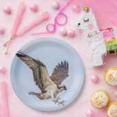 巣のミサゴの着陸 ペーパープレート (パーティー)