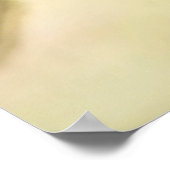 巣の上のメスのハミングバード ポスター (角)