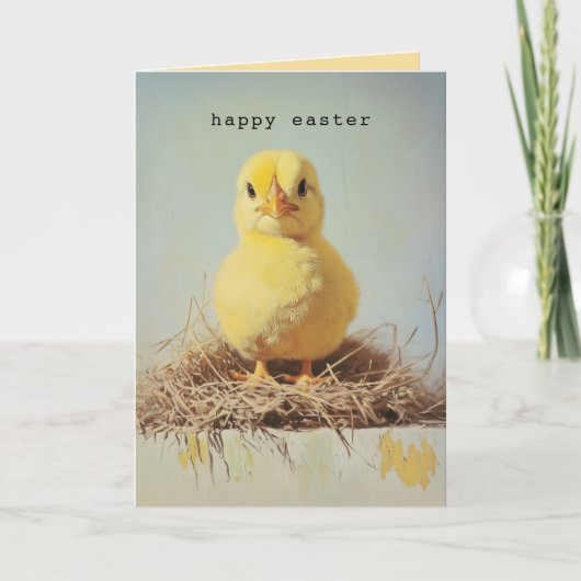 巣の不機嫌な女の子 招待状 (正面)