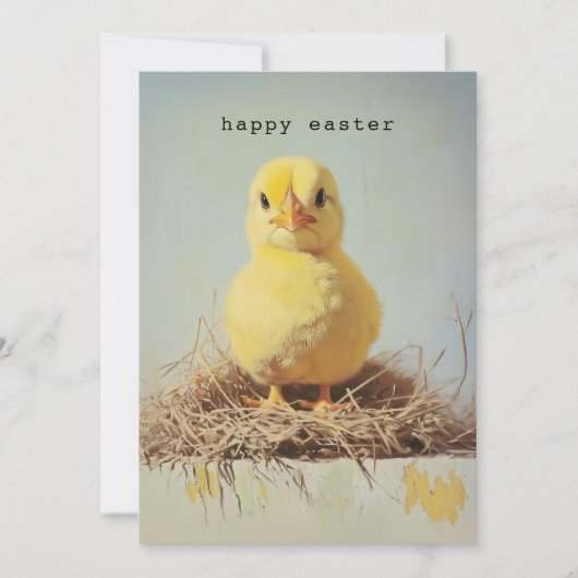 巣の不機嫌な女の子 招待状 (正面)