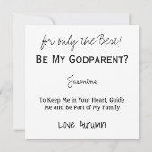 巣の中で神のベビーになれ カード (裏面)