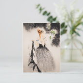 巣の中で， 1922年ルイ・イカート著 ポストカード (スタンド正面)