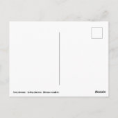 巣の中のアオサギ ポストカード (裏面)