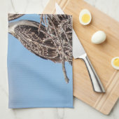 巣の中のオスプレイの少年 キッチンタオル (四つ折り)