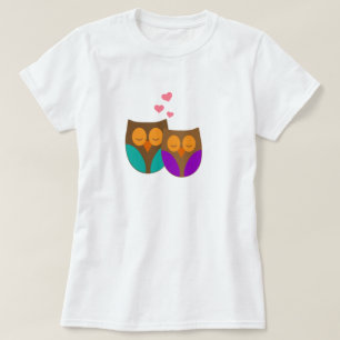 巣の中のフクロウ Tシャツ