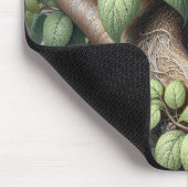 巣の中のブルーバード マウスパッド (コーナー)