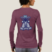 巣の中の狂った鳥 トライブレンドTシャツ (背面)