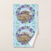 巣の中の鳥バスタオルセット バスタオルセット (ハンドタオル)