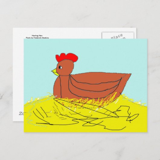 巣めん ポストカード (正面/裏面)