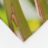 巣を作る時間 フリースブランケット (角)