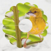 巣を作る時間 ワイングラスタグ (正面)