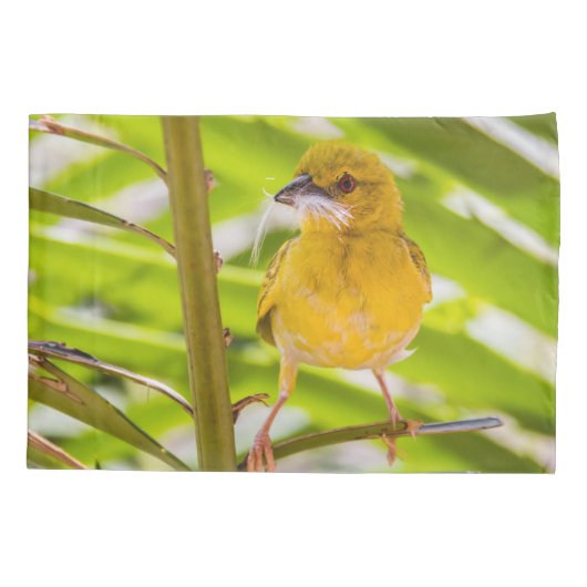 巣を作る時間 枕カバー (裏面)