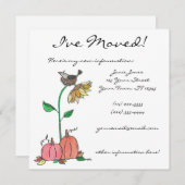 巣を作る良い場所 案内状 (正面/裏面)