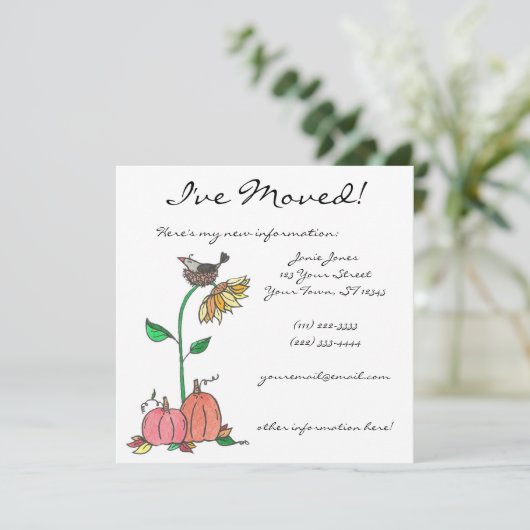 巣を作る良い場所 案内状 (スタンド正面)