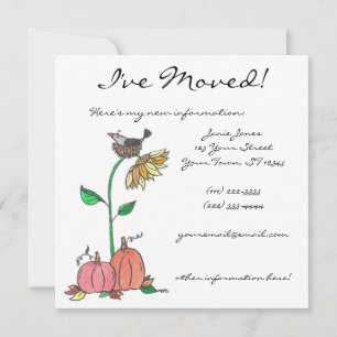 巣を作る良い場所 案内状