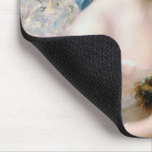 巣を持っている女の子 マウスパッド (コーナー)