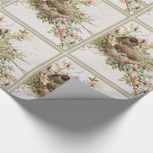 巣を持つ鳥 ラッピングペーパー (角)