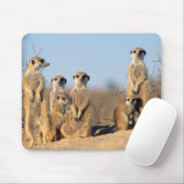 巣窟にいる家族 マウスパッド (マウス)