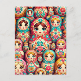巣立ロシアのて式はがき ポストカード
