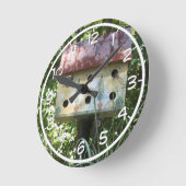 巣箱 ラウンド壁時計 (傾斜)